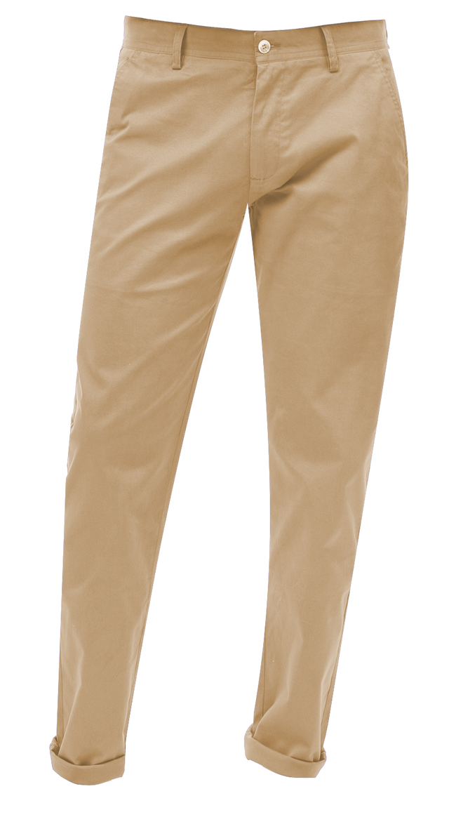 EJ Samuel Khaki Chino Long Pants CHL01