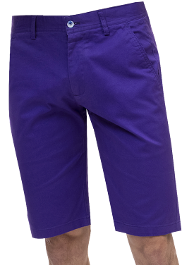 EJ Samuel Purple Chino Short Pants CHS01