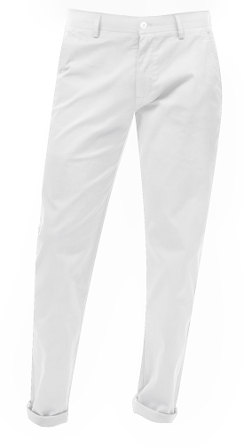 EJ Samuel White Chino Long Pants CHL01