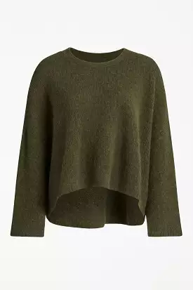 Elk The Label - Agna Luna Sweater - Dark Olive