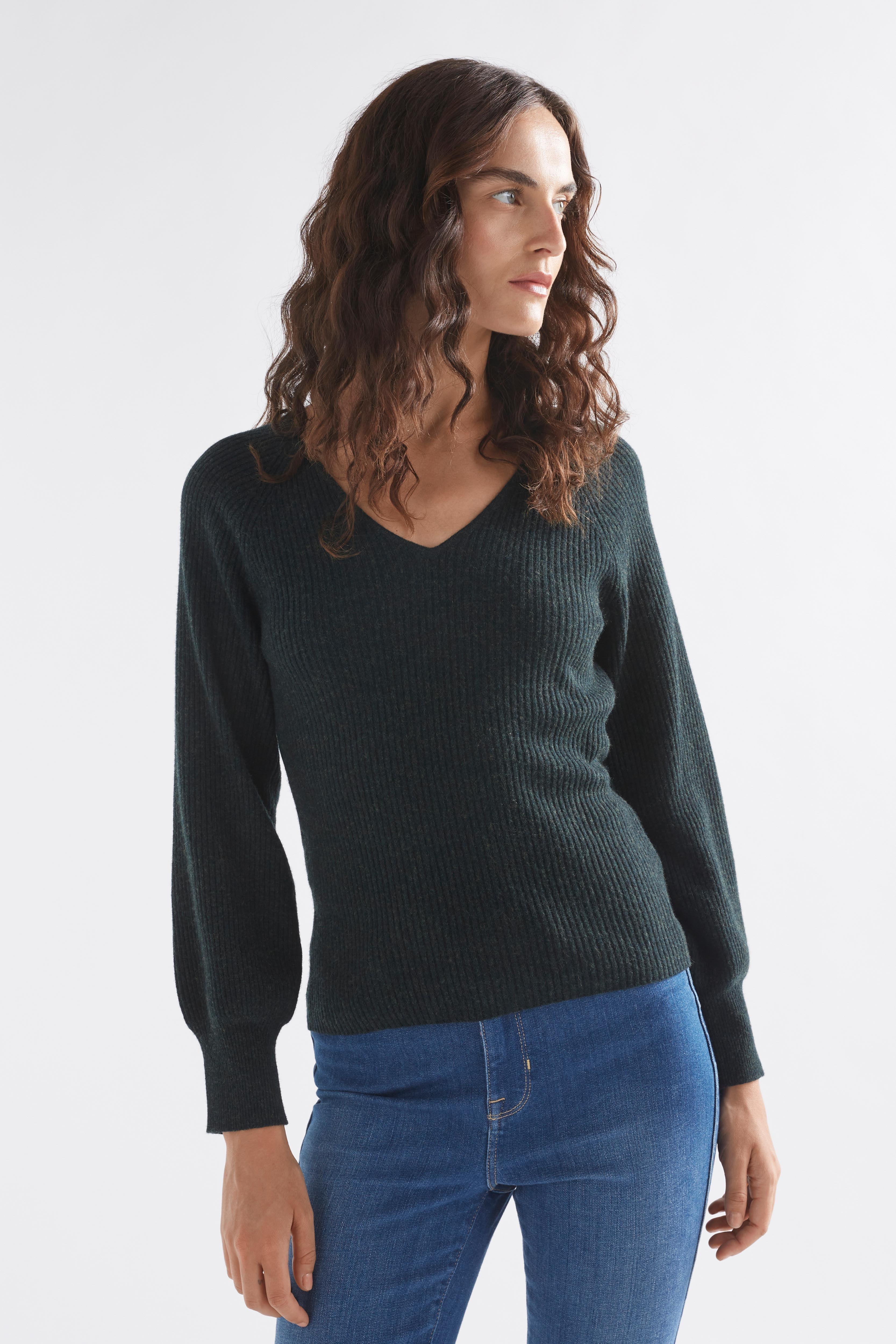 Elk The Label - Lysa Sweater - Black Pine