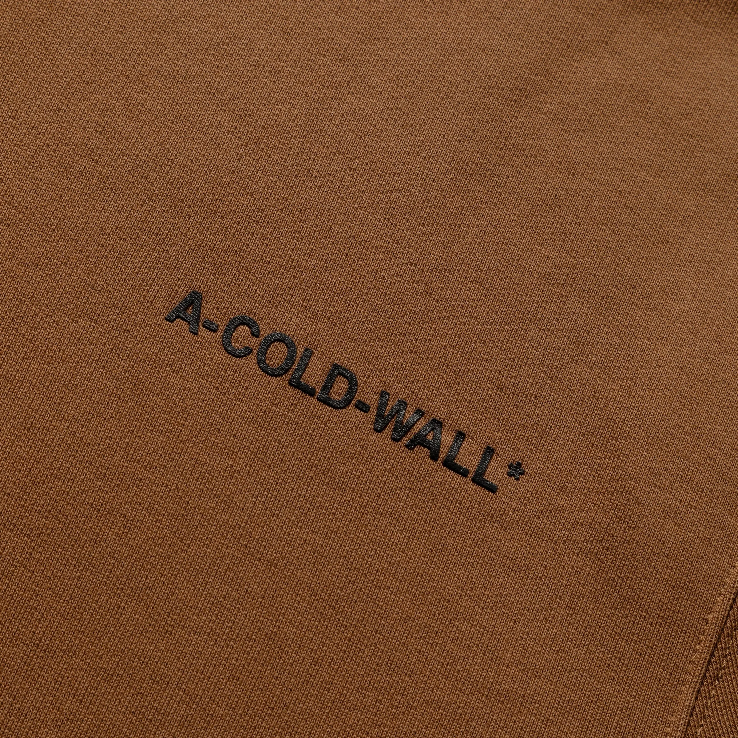 ESSENTIALS SMALL LOGO HOODIE LIGHT BROWN | Bodega