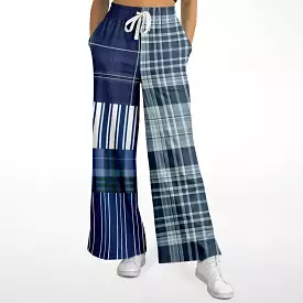 Faire Isle Plaid Eco-Poly Stretchy Phat Bellbottoms