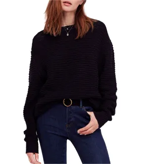 Free People Womens Menace Solid Tunic Sweater