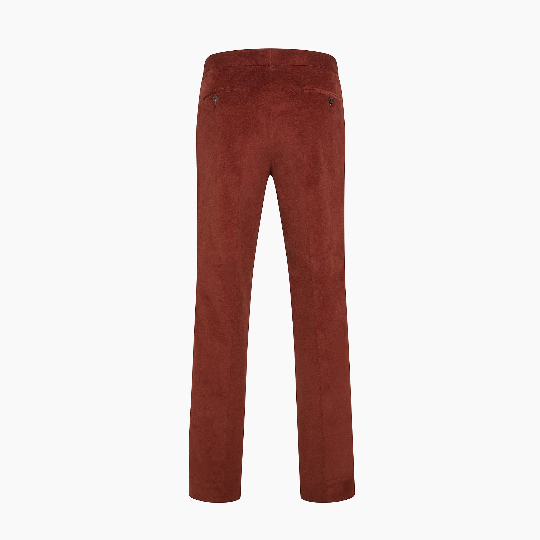 Gary Pleated Chino Pants in Soft Luxury Corduroy