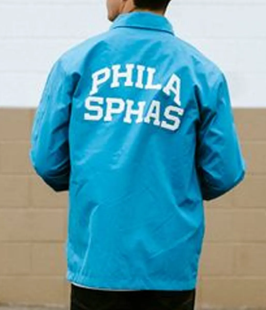 Grounds Crew Philadelphia Sphas Cotton Blue Jacket