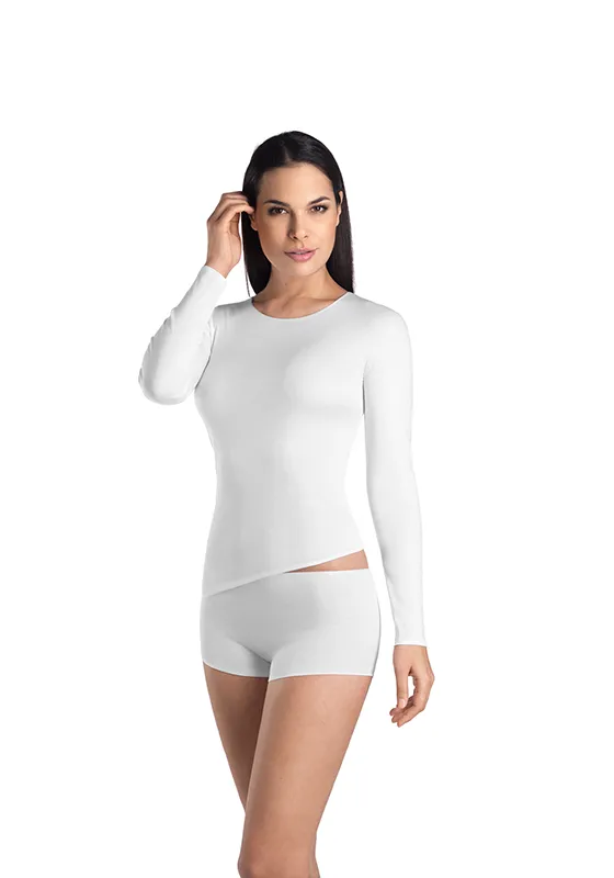 Hanro - Cotton seamless Long Sleeve