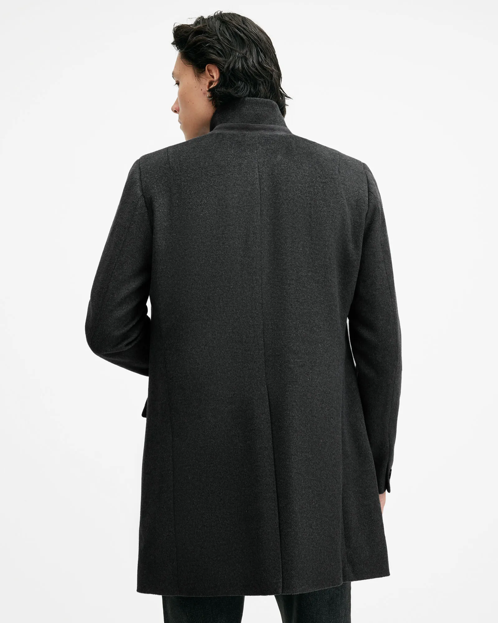 Hargrove Slim Fit Wool Blend Coat