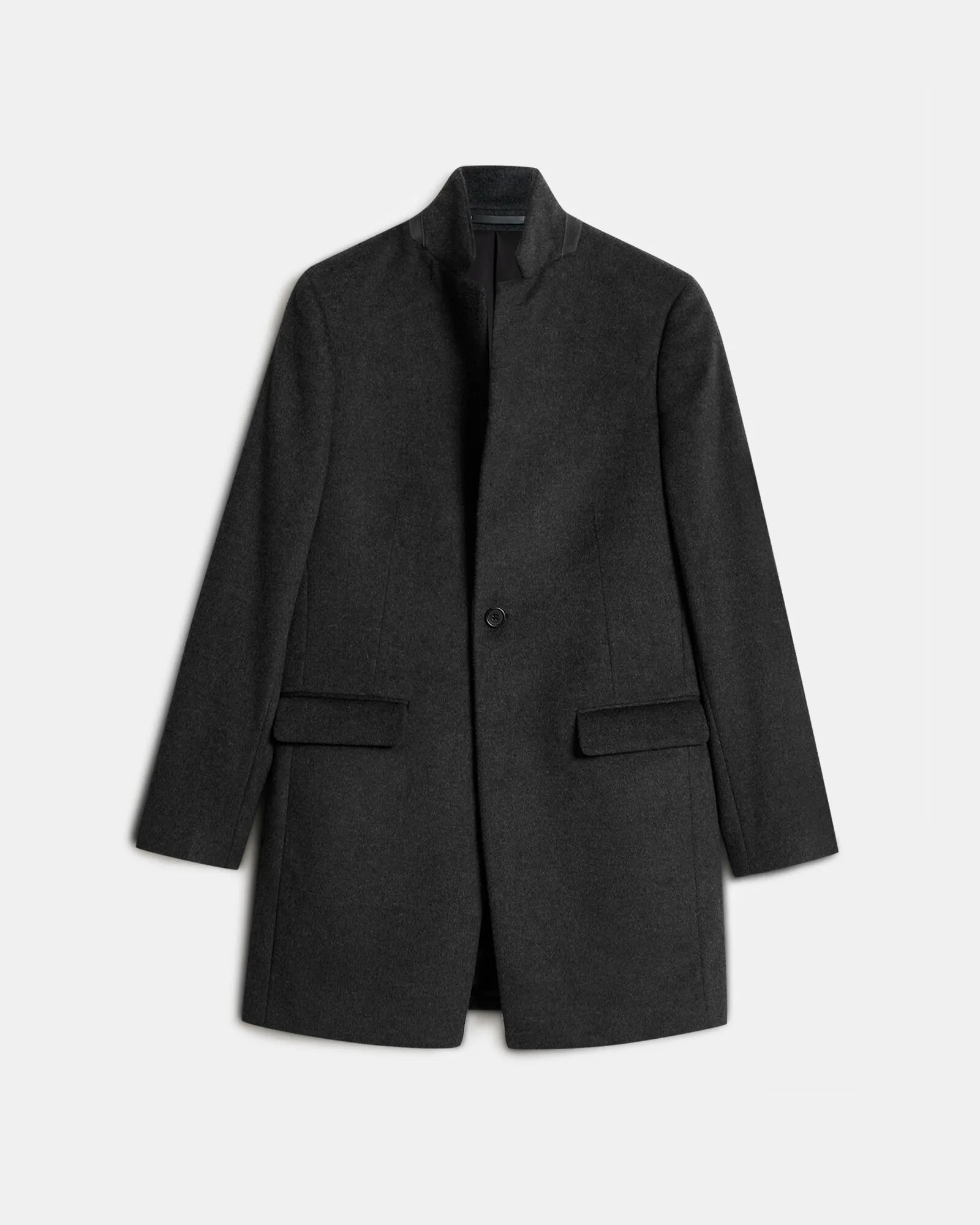 Hargrove Slim Fit Wool Blend Coat