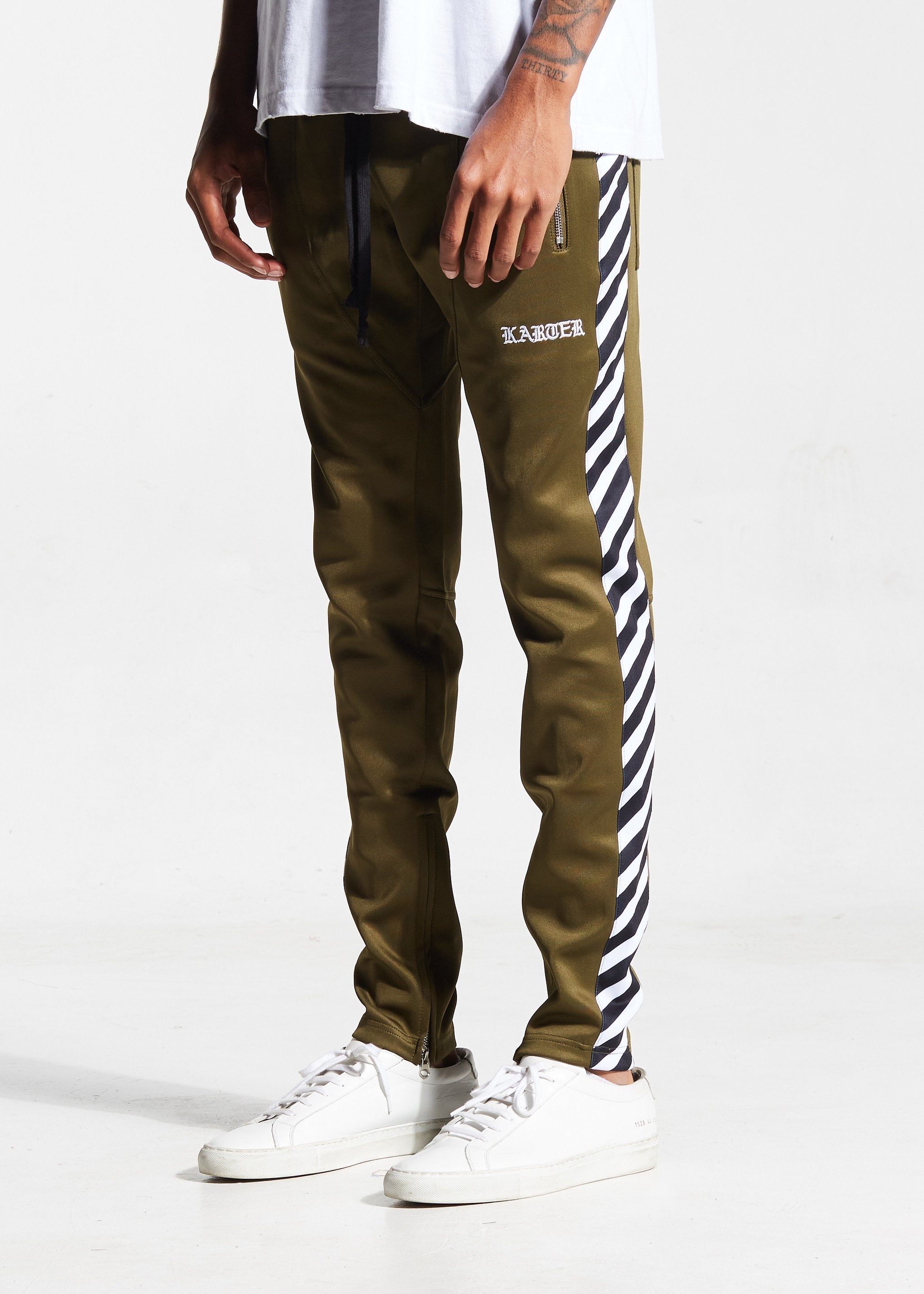 Hasten Track Pants Olive