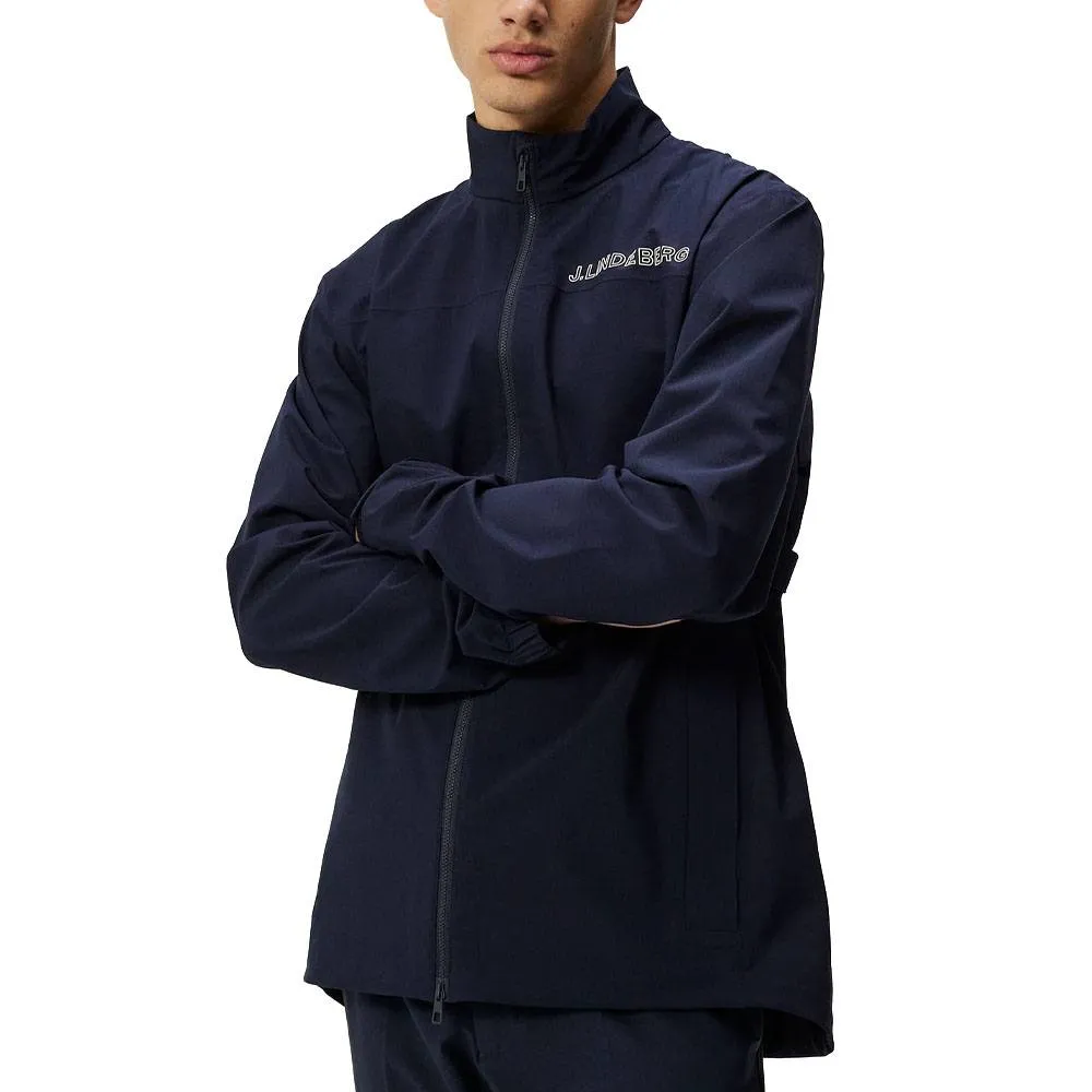 J.Lindeberg Bridge Rain Golf Jacket JL Navy - SS24