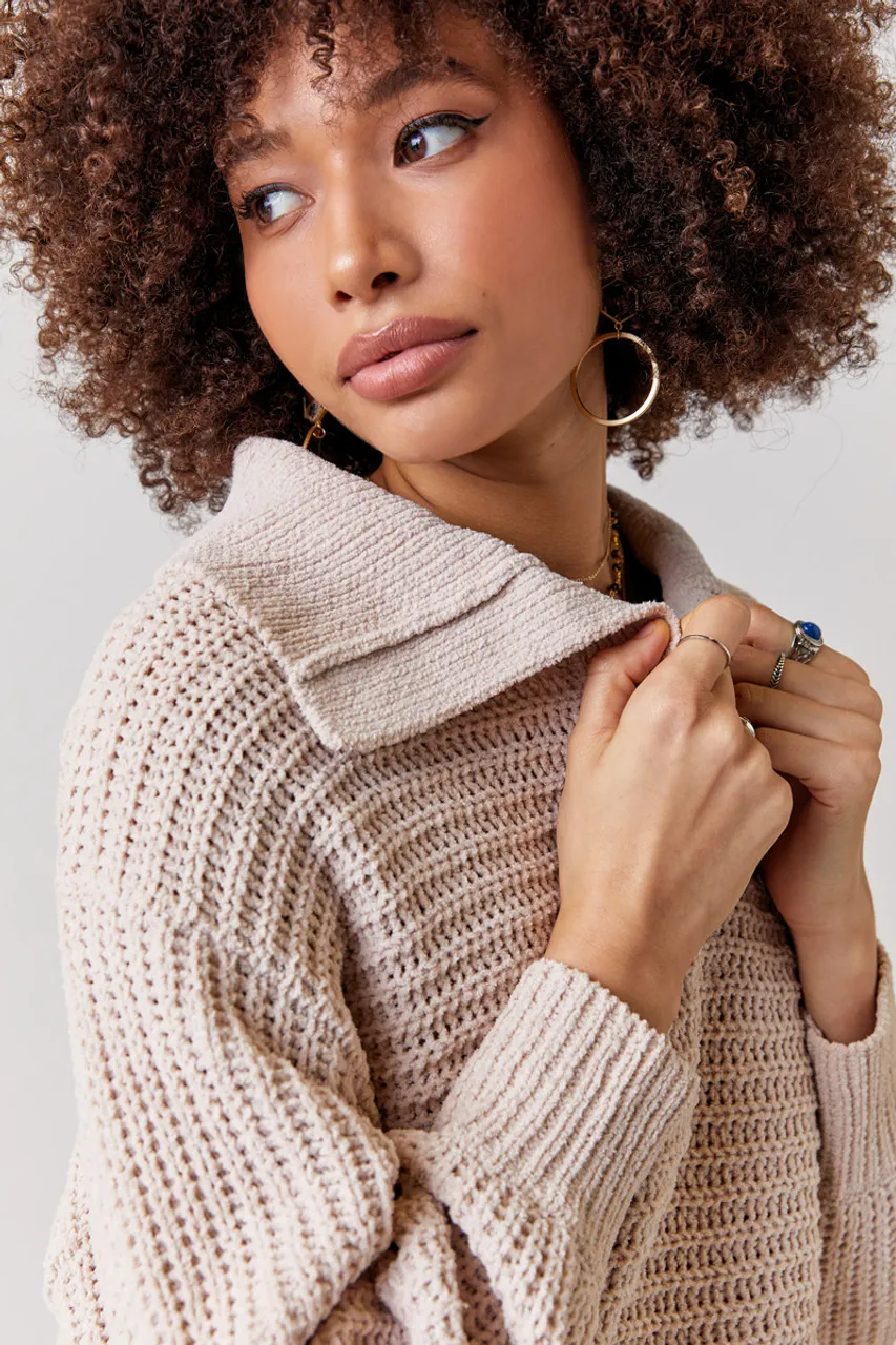 Joleen Chenille Pullover Sweater