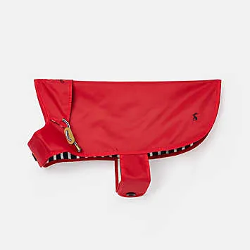 Joules Red Water Resistant Dog Coat | Kaleidoscope