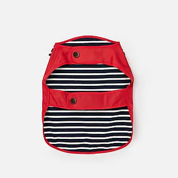 Joules Red Water Resistant Dog Coat | Kaleidoscope