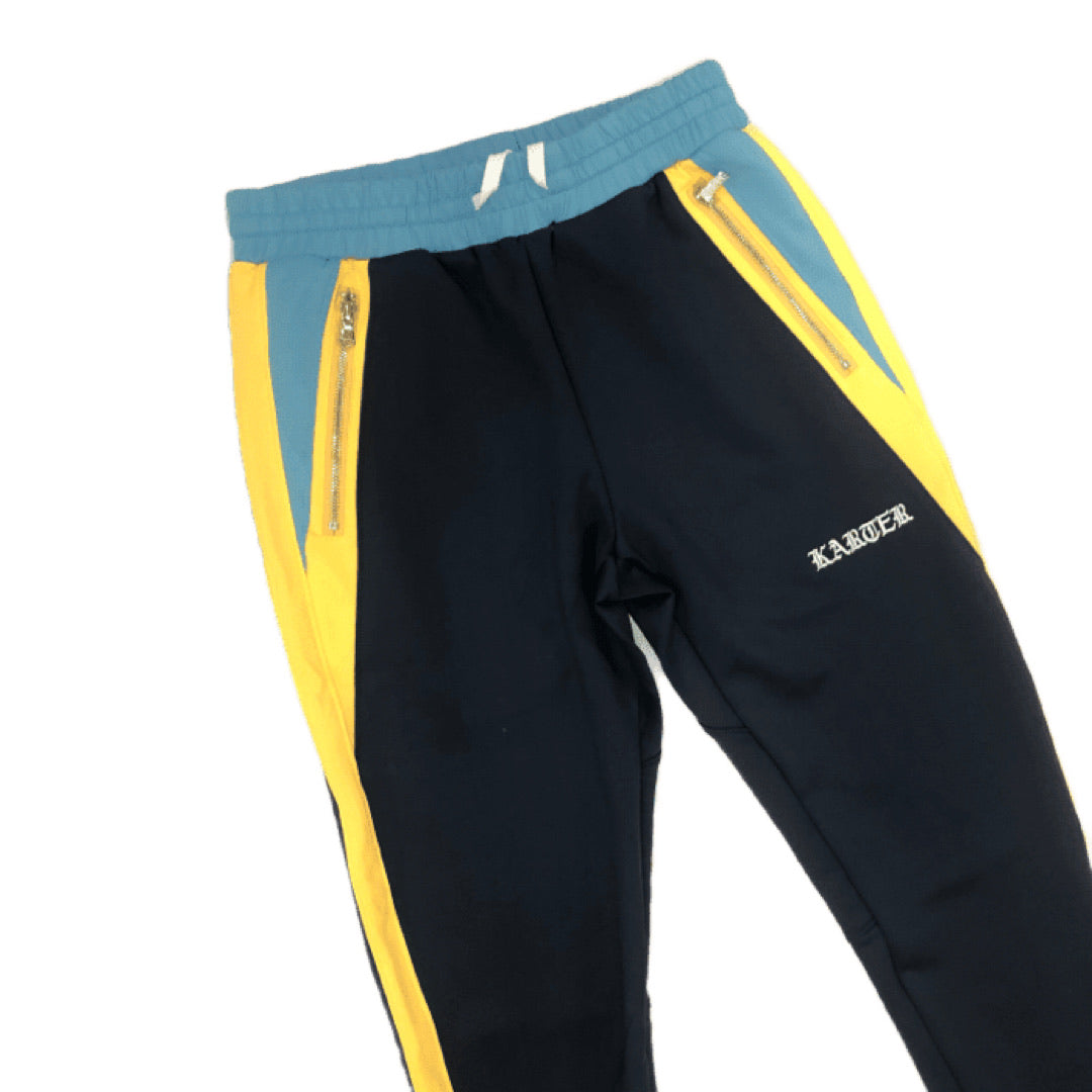 Karter Roosevelt Track Pants (Blue)