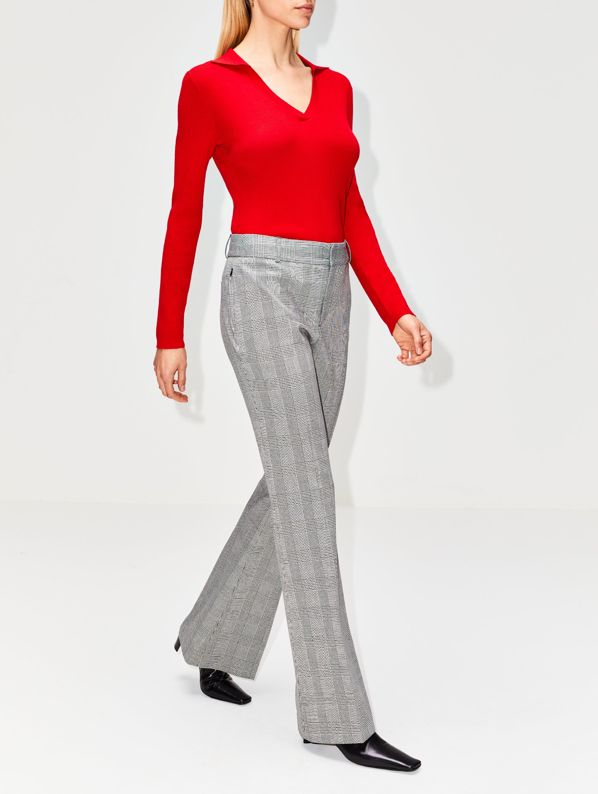 Le High Rise Flare Trouser