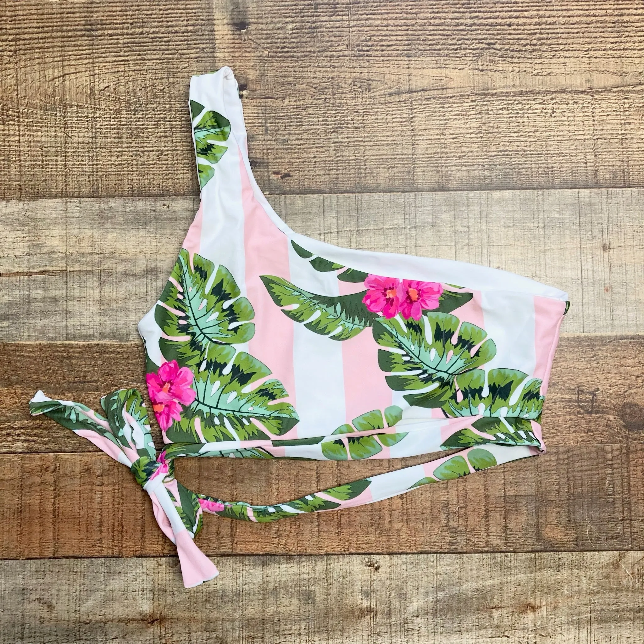 Lovers + Friends Tropical One Shoulder Bikini Top- Size M (sold out online)