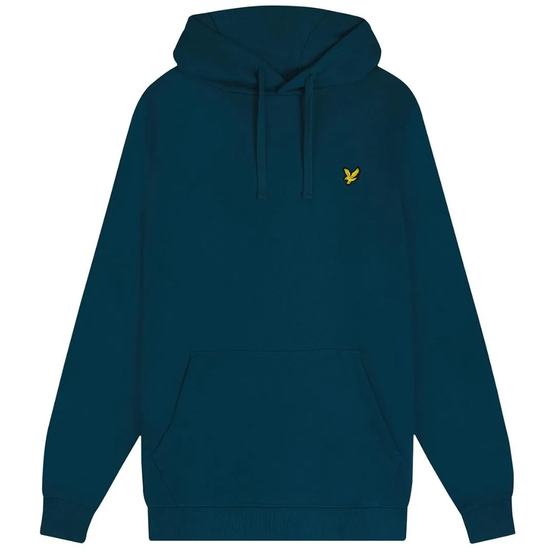 Lyle & Scott Branded Apres Navy Pull-over Hoodie