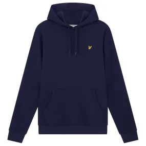 Lyle & Scott Branded Navy Blue Pull-over Hoodie