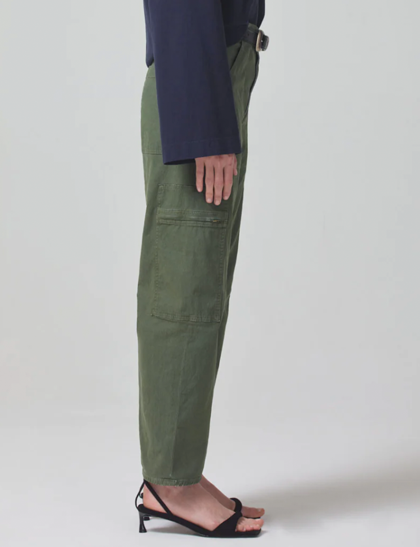 Marcelle Low Slung Cargo Pants, Surplus