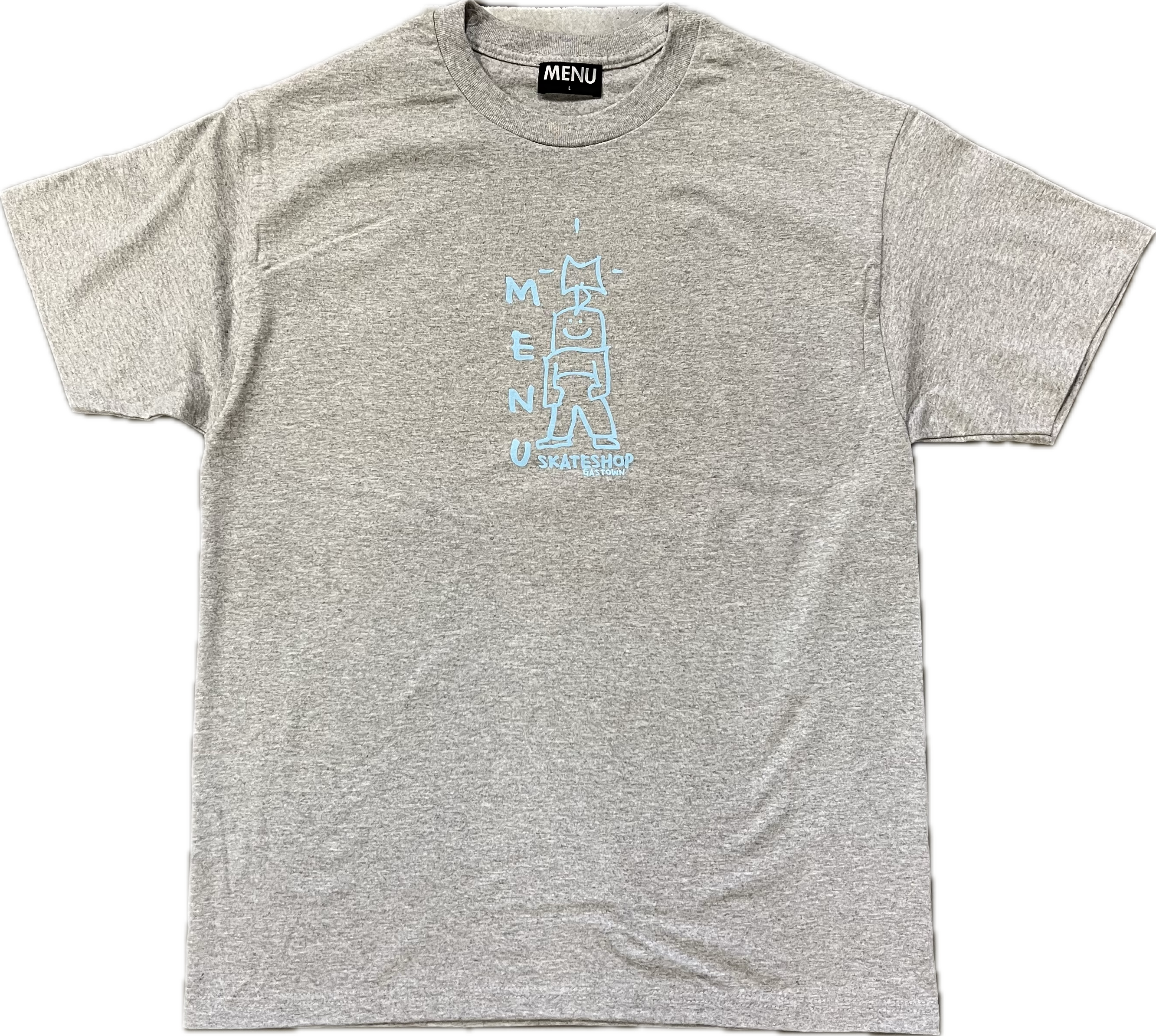 Menu X Gonz T-Shirt - Heather Grey