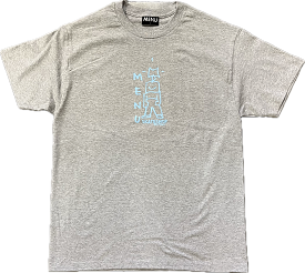 Menu X Gonz T-Shirt - Heather Grey