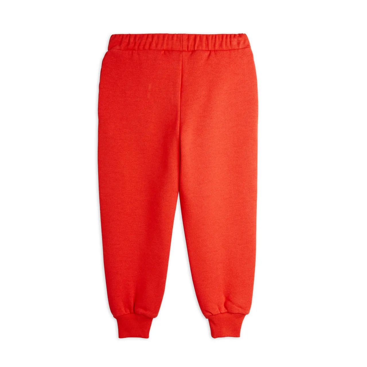 MINI RODINI Dog Embroidered Track Pants - Red