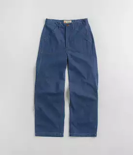 Mollusk Womens Painter Pants - Indigo Denim