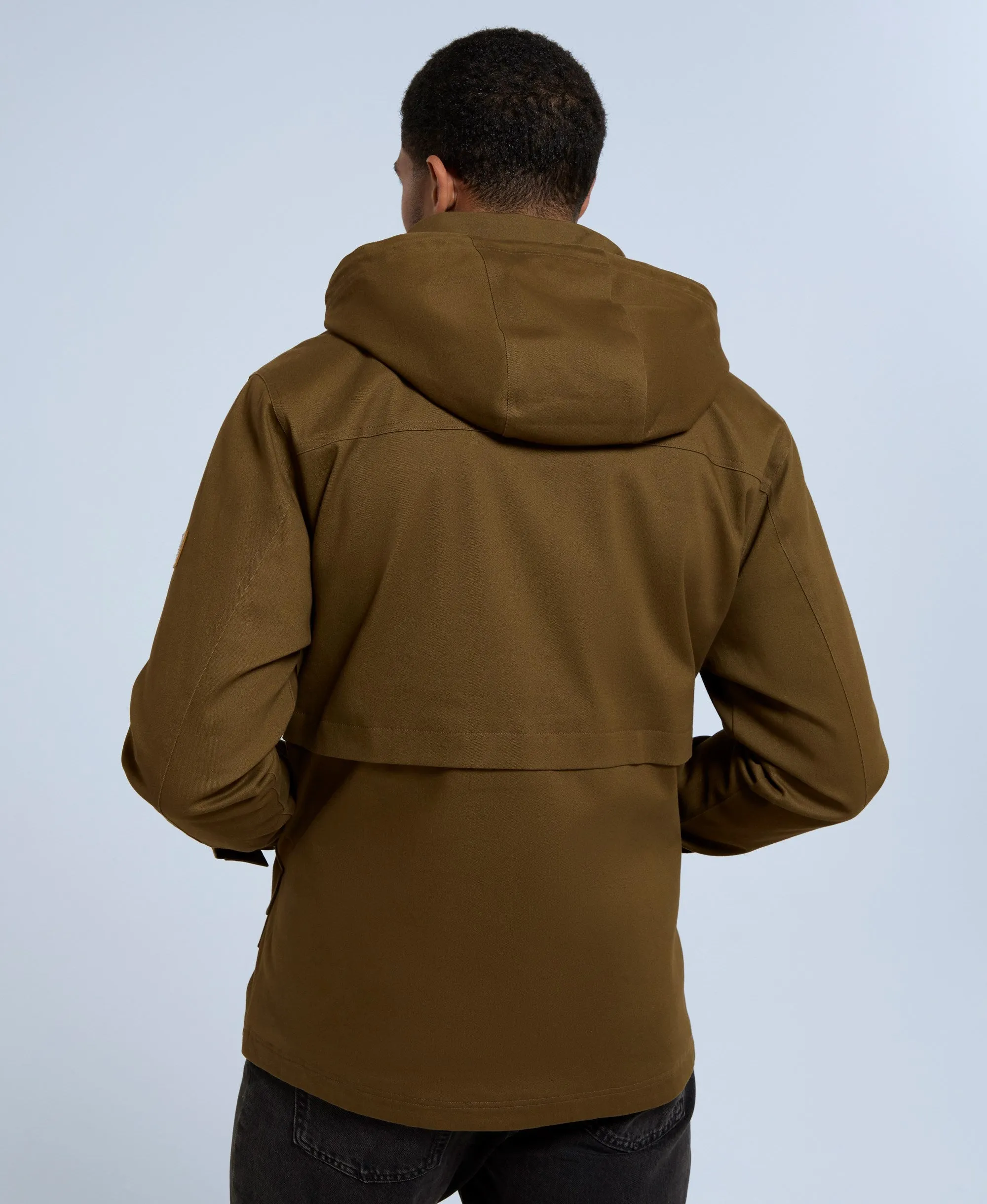 Padstow Mens Cotton Jacket - Light Brown