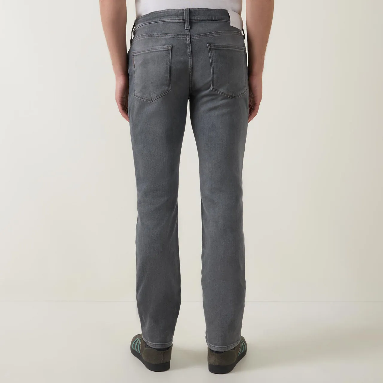 PAIGE Federal Straight-Leg Jeans - Grey