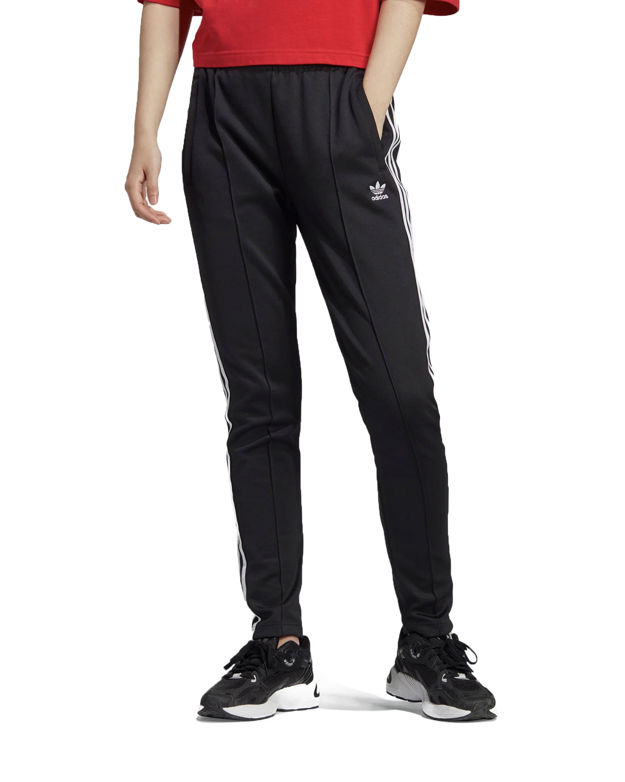 Pantalone Donna Adidas Track Pants Adicolor SST Nero