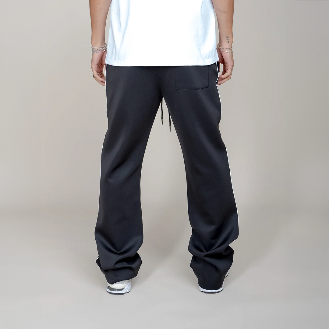 Perfect Piping Track Pants (Black)