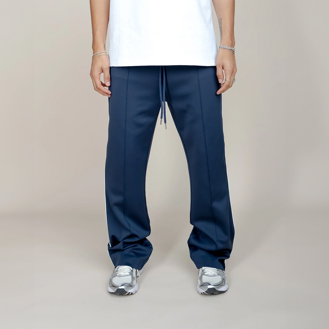 Perfect Piping Track Pants (Navy)