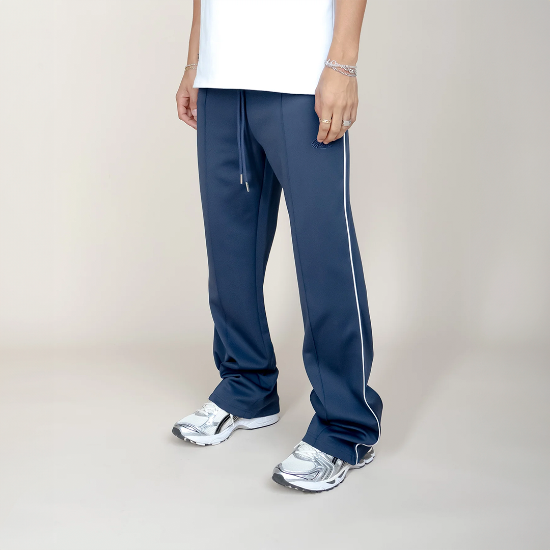 Perfect Piping Track Pants (Navy)