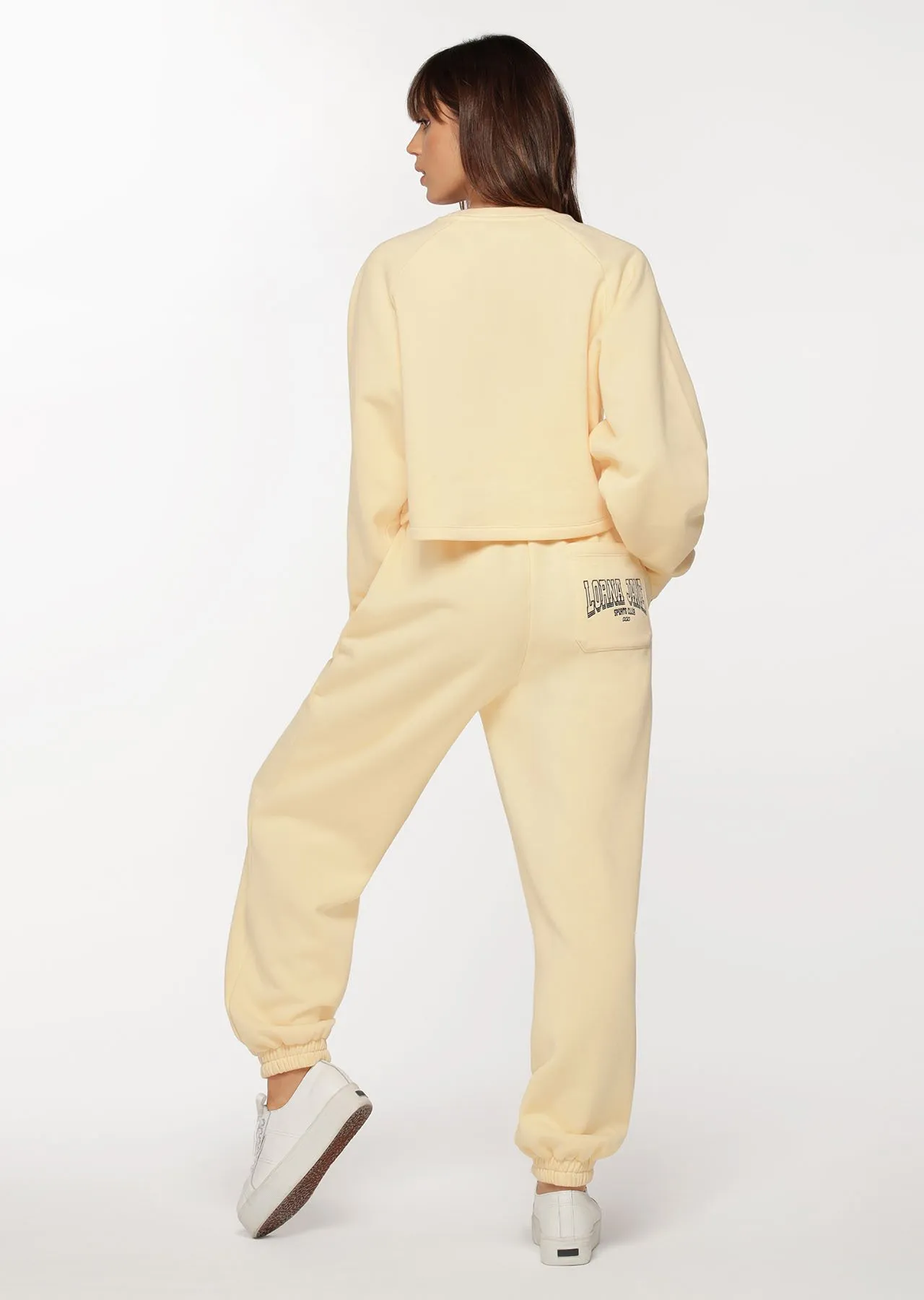 R & R Varsity Track Pant | Yellow | Pants | Lorna Jane Australia