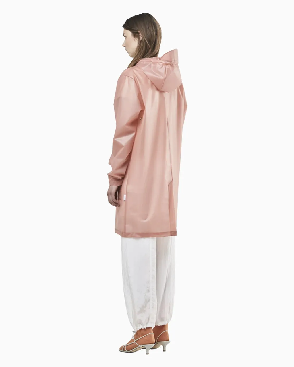 RAINS Transparent Hooded Coat - XS/S