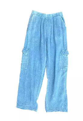 Red Haute - Cargo Pant Denim Blue