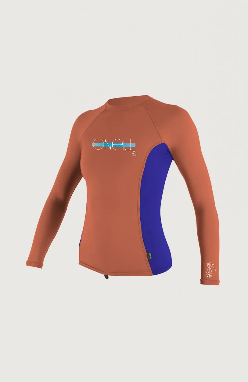 Skins Long Sleeve Crew | Orange