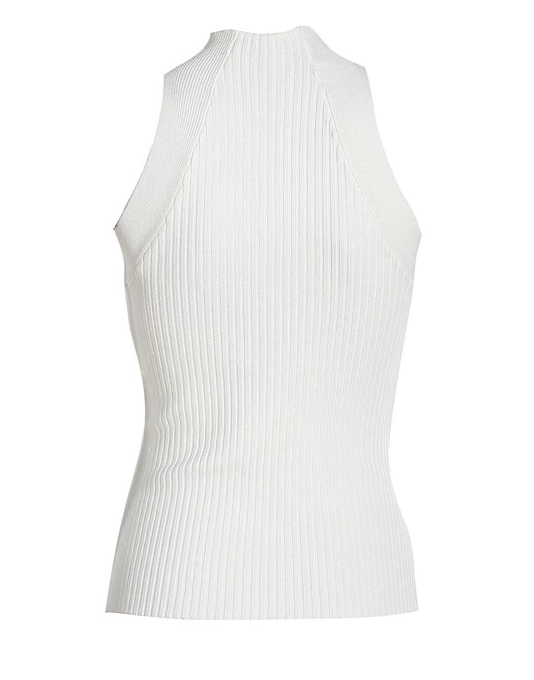 Sleeveless Cutout Sweater Top