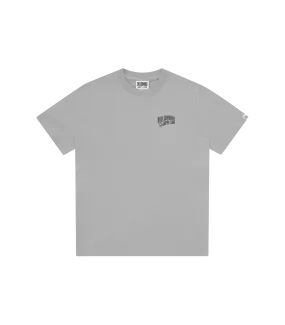 SMALL ARCH LOGO T-SHIRT - GREY/NAVY LOGO