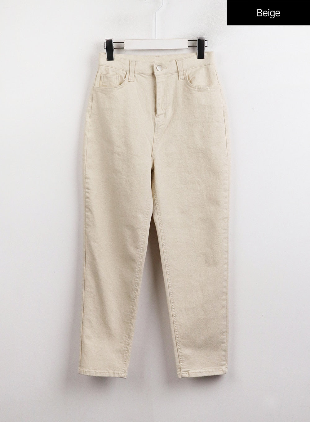 Solid Straight-Leg Pants OJ419