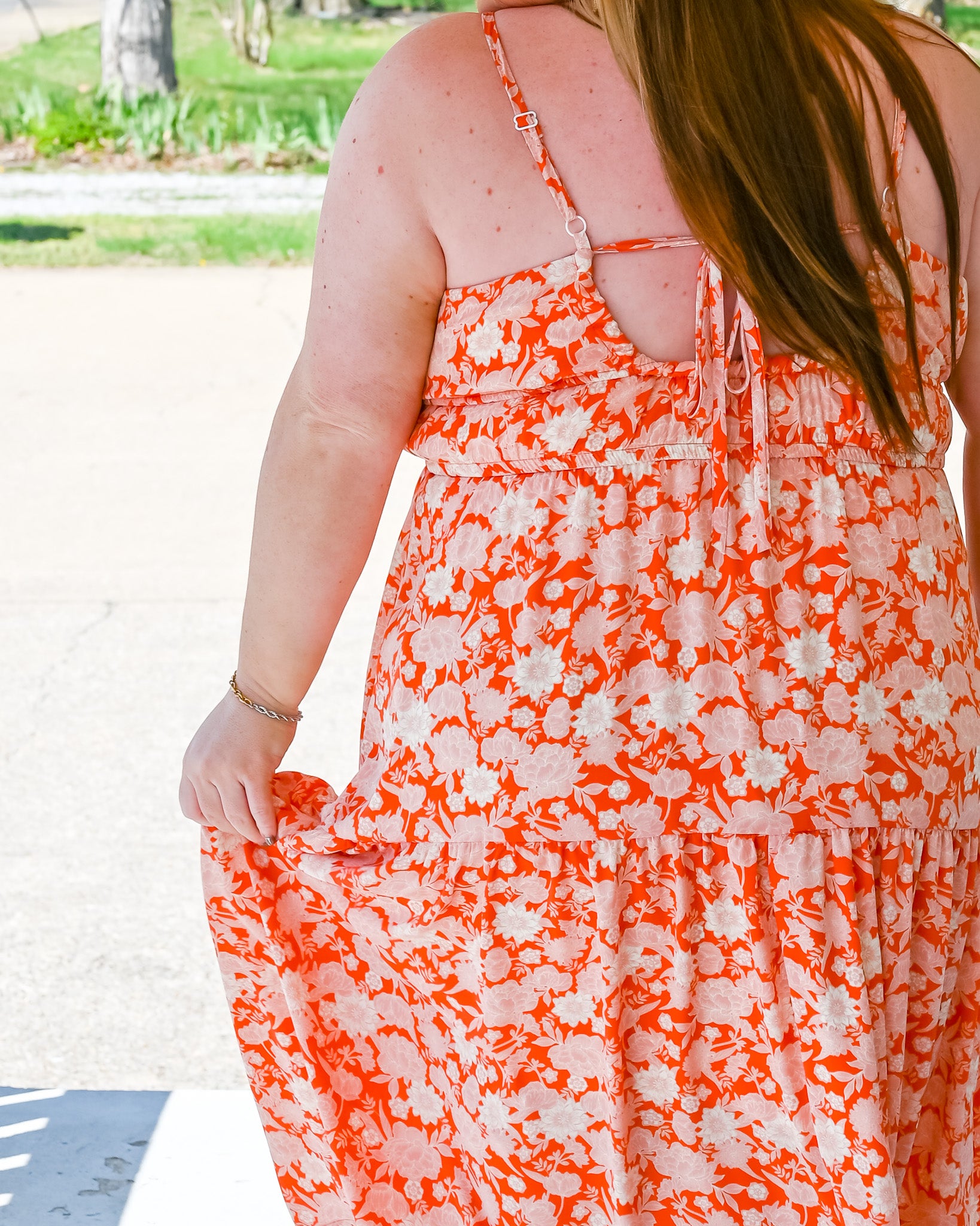 Spring In My Step Midi Dress