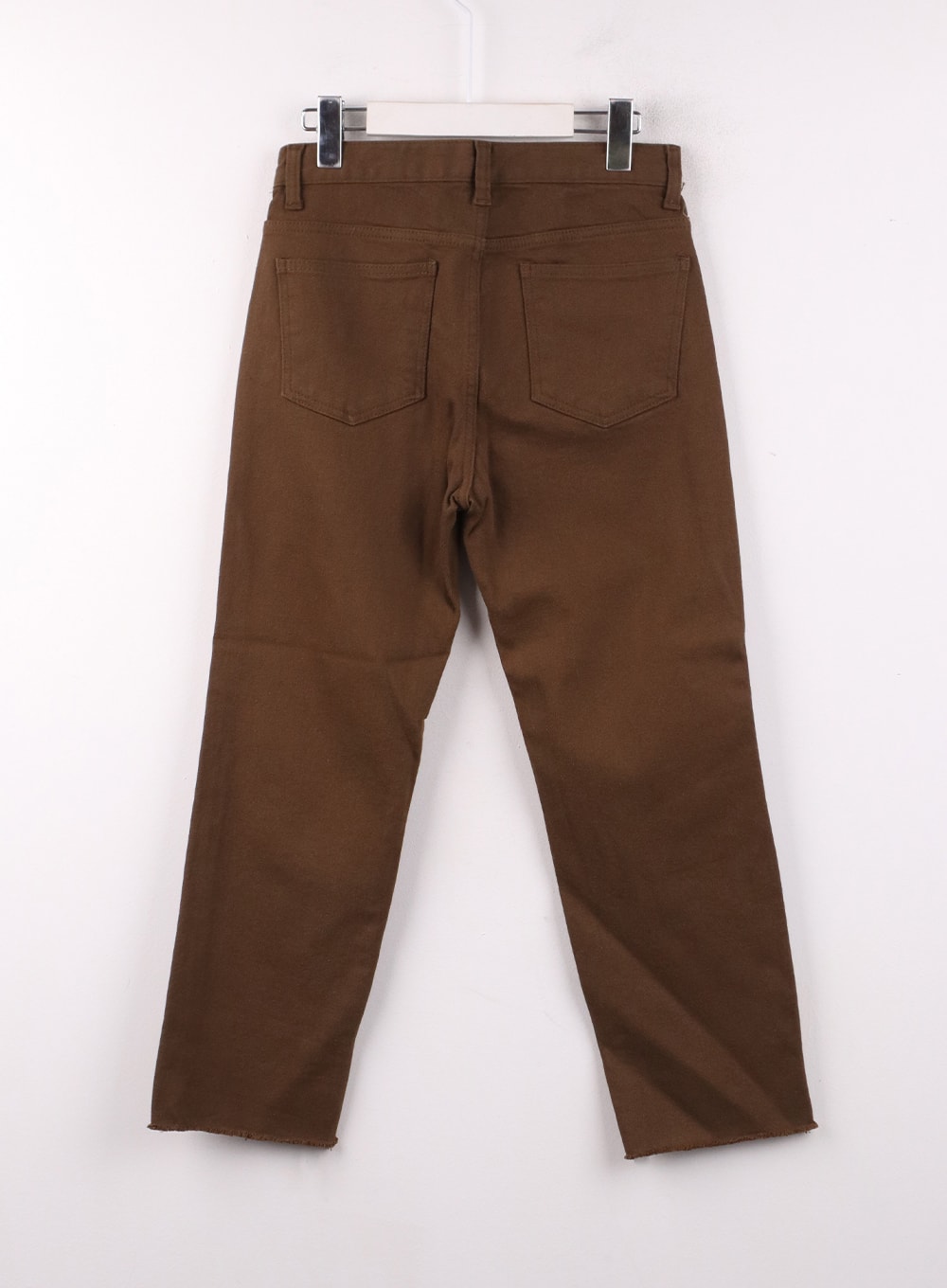 Straight Leg Cotton Pants OF405