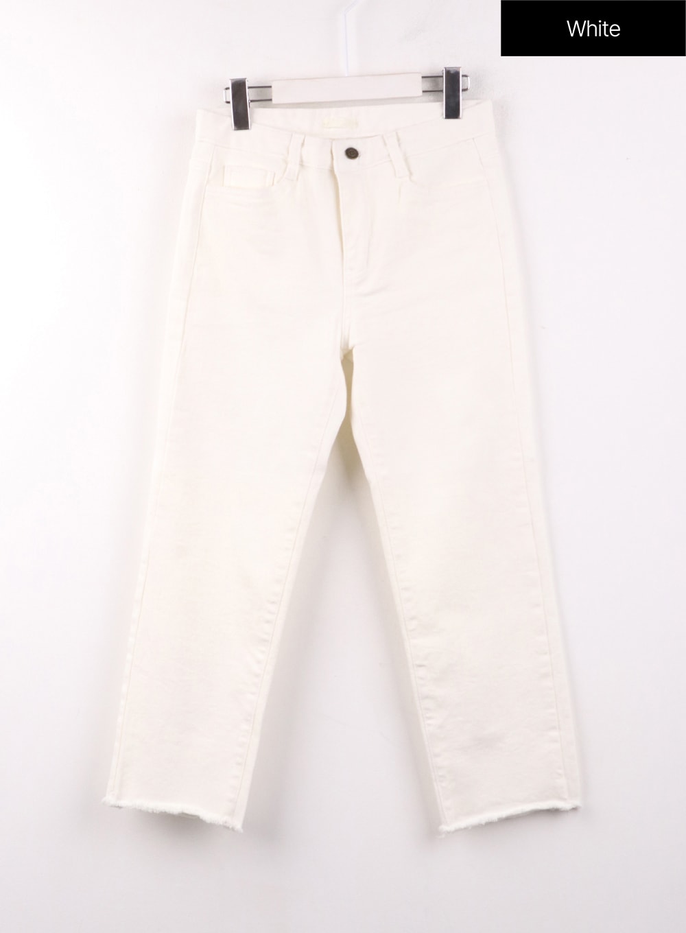 Straight Leg Cotton Pants OF405