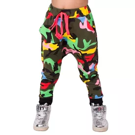 Summer Harem Camouflage Skinny Pants