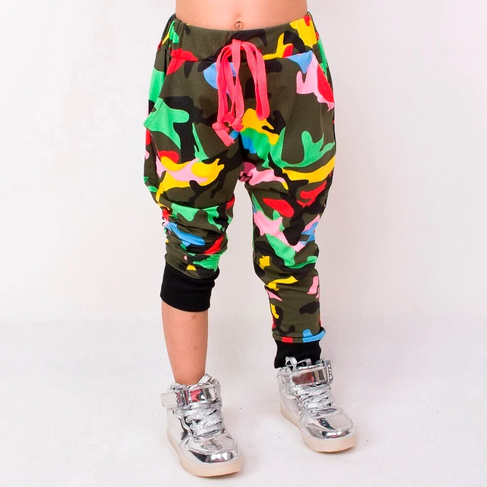 Summer Harem Camouflage Skinny Pants