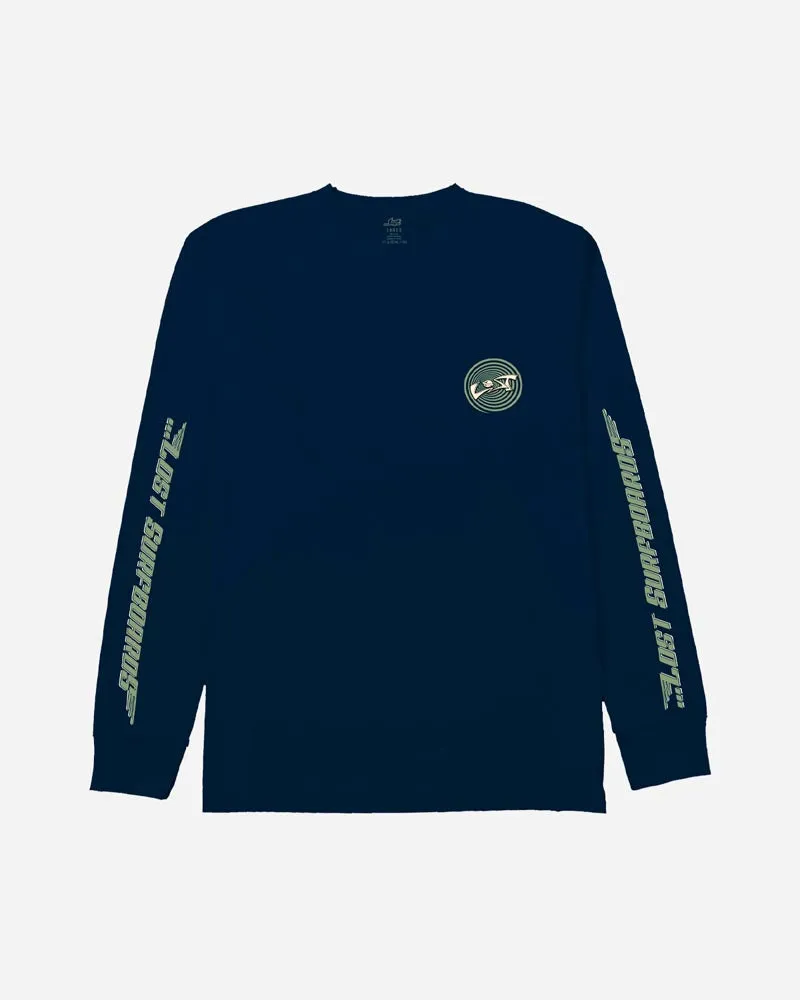 Team Lost Long Sleeve Tee Navy