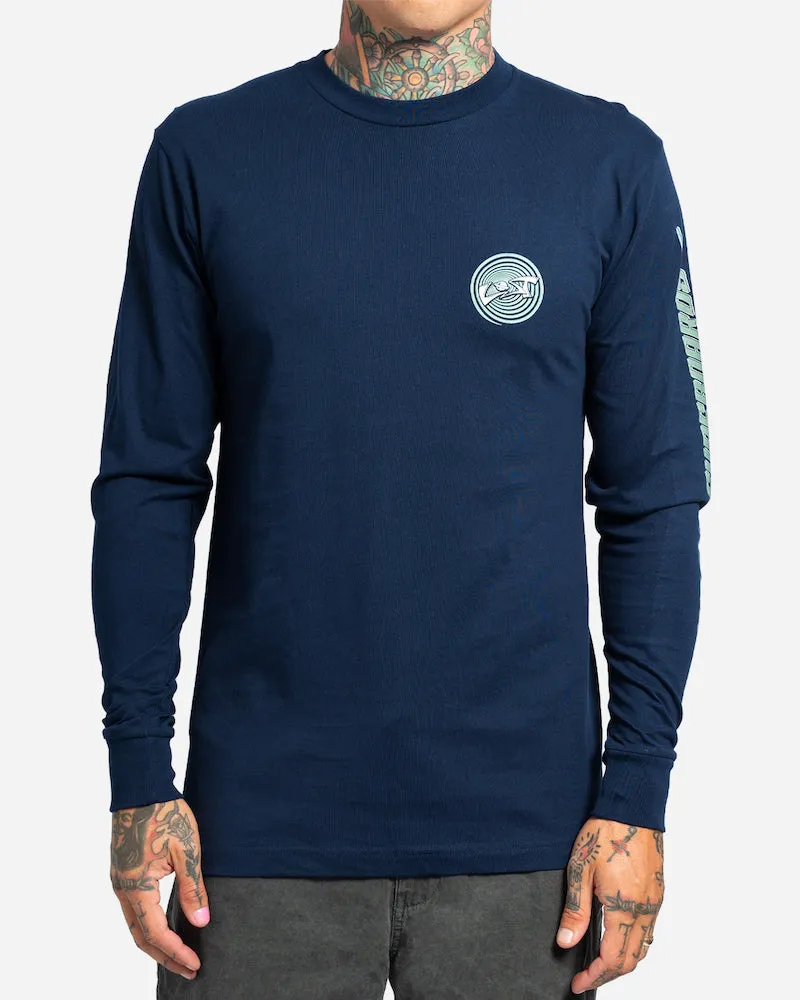 Team Lost Long Sleeve Tee Navy