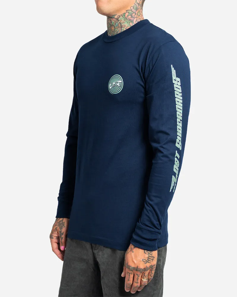 Team Lost Long Sleeve Tee Navy