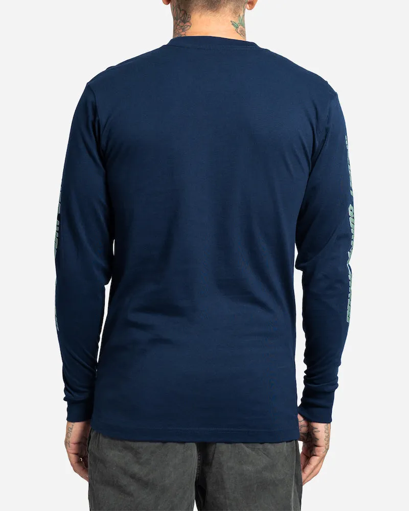 Team Lost Long Sleeve Tee Navy